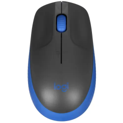 Мышь беспроводная Logitech M190 (910-005907) синий/чёрный