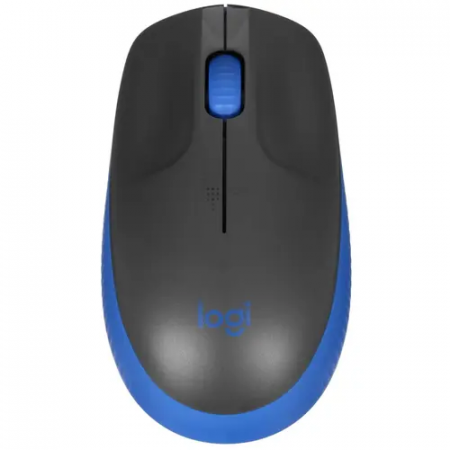 Мышь беспроводная Logitech M190 (910-005907) синий/чёрный