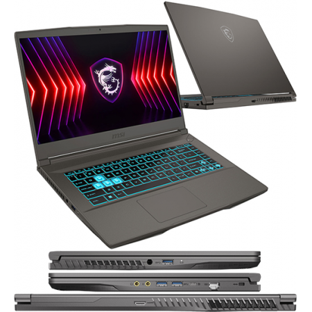 15.6" Ноутбук MSI Thin 15 B13UC-2805XKZ (9S7-16R831-2805) серый