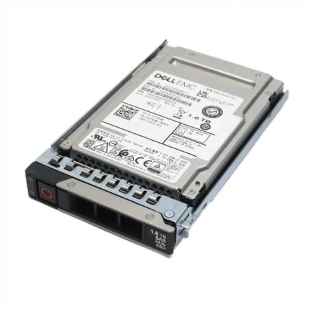1.6 ТБ SSD диск Dell 345-BHQL серый