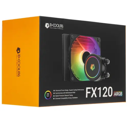 Система водяного охлаждения ID-Cooling FX120 ARGB чёрный