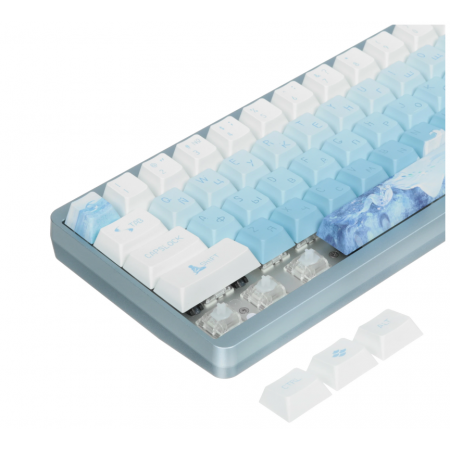 Клавиатура беспроводная/проводная Varmilo Ariel Muse 65 (A88A109H0A5A06A073) голубой