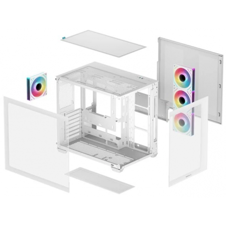 Корпус DEEPCOOL CG530 4F WH (R-CG530-WHADA4-G-1) белый