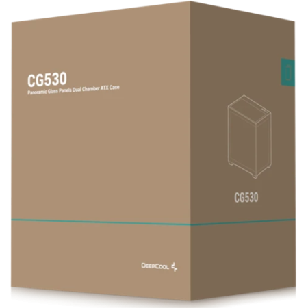 Корпус DeepCool CG530 (R-CG530-BKNDA0-G-1) черный