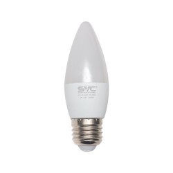 Лампочка SVC LED C35-7W-E27-3000K белый