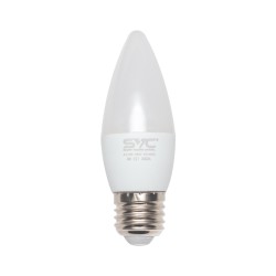 Лампочка SVC LED C35-9W-E27-3000K белый