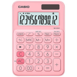 Калькулятор карманный CASIO SL-310UC-PK-W-UC розовый