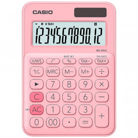 Калькулятор карманный CASIO SL-310UC-PK-W-UC розовый