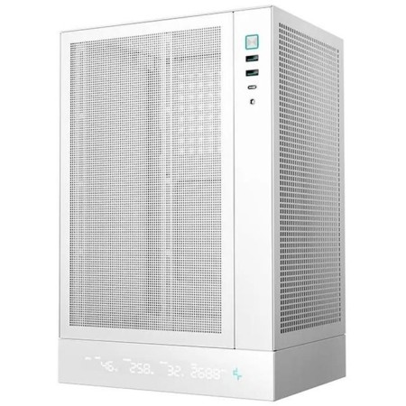Корпус DeepCool CH170 Digital (R-CH170-WHNPI0D-G-1) белый