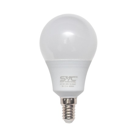 Лампочка SVC LED G45-7W-E14-4200K белый