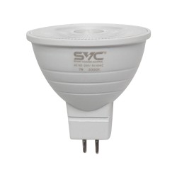 Лампочка SVC LED JCDR-7W-GU5.3-3000K белый