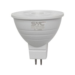 Лампочка SVC LED JCDR-7W-GU5.3-4200K белый