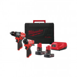 Набор инструментов Milwaukee M12 FPP2A2-602X (4933480588) Красный