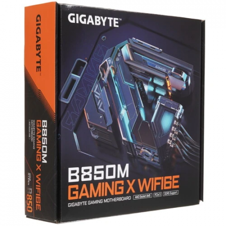 Материнская плата GIGABYTE B850M GAMING X WIFI6E чёрный