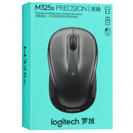 Мышь беспроводная Logitech M325s (910-006813) черный