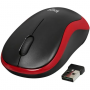 Мышь беспроводная Logitech M185 (910-002237) чёрно-красный