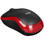 Мышь беспроводная Logitech M185 (910-002237) чёрно-красный