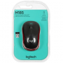 Мышь беспроводная Logitech M185 (910-002237) чёрно-красный