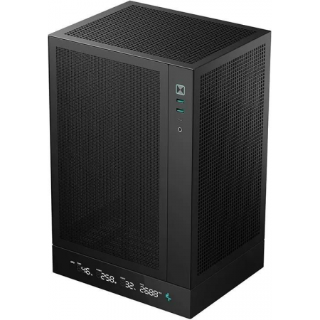 Корпус DEEPCOOL CH170 DIGITAL (R-CH170-BKNPI0D-G-1) черный