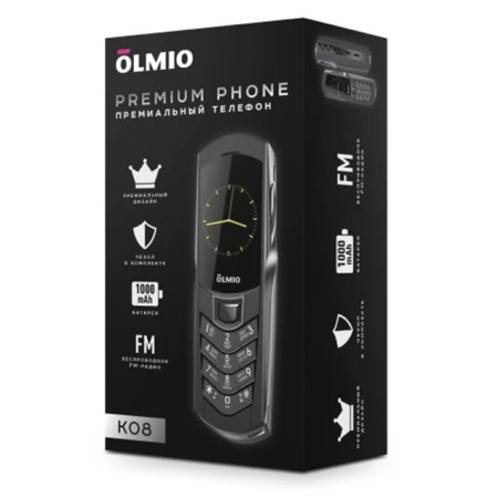 Мобильный телефон Olmio K08 (46409) чёрный