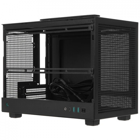 Корпус DEEPCOOL CH160 MESH (R-CH160-BKNMI0-G-1) чёрный