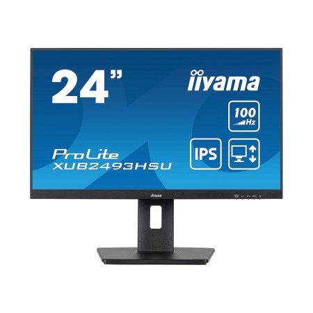 23.8" Монитор Iiyama ProLite XUB2493HSU-B6 черный