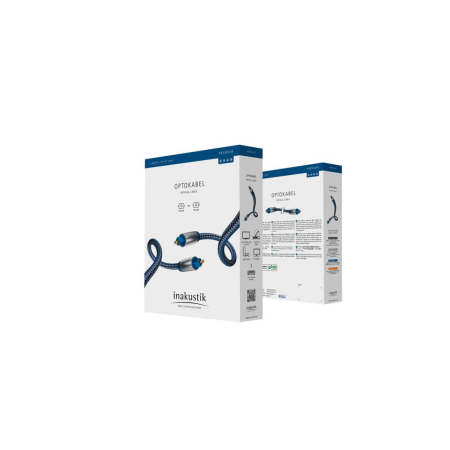 Кабель для аудио Toslink - Toslink Inakustik 4001985507962 1 м синий