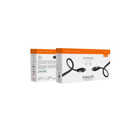 Кабель для аудио Toslink- Toslink Inakustik 4001985511280 1.5 м черный