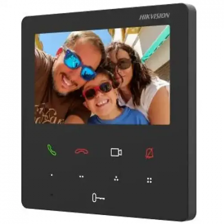 4.3" Монитор видеодомофона Hikvision DS-KH6110-WE1 черный