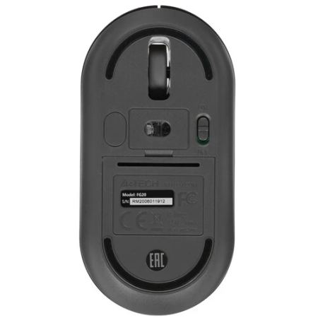 Мышь беспроводная A4Tech Fstyler FG20 (FG20-Grey) серый