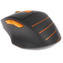 Мышь беспроводная A4Tech Fstyler FG30 (FG30-ORANGE) чёрный/оранжевый