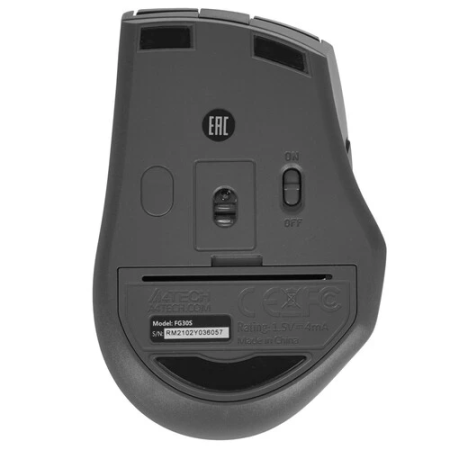 Мышь беспроводная A4Tech Fstyler FG30S (FG30S-GREY) серый