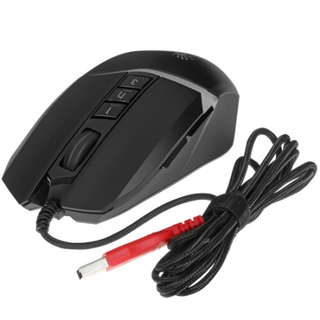 Мышь проводная A4Tech Bloody W60 Max (W60-Max Black) чёрный