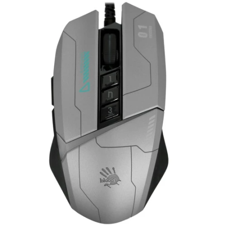 Мышь проводная A4Tech Bloody W60 Max Gun (W60-Max Gun Grey) серый