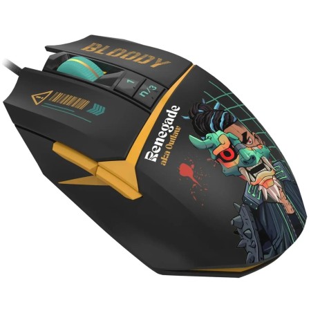 Мышь проводная A4Tech Bloody W63 Max Renegade (W63 Max Renegade Black Midnight) чёрный
