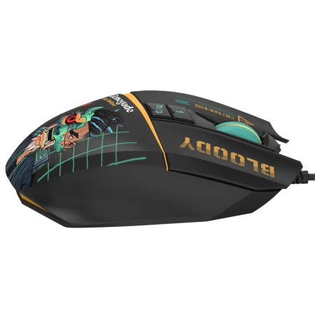 Мышь проводная A4Tech Bloody W63 Max Renegade (W63 Max Renegade Black Midnight) чёрный