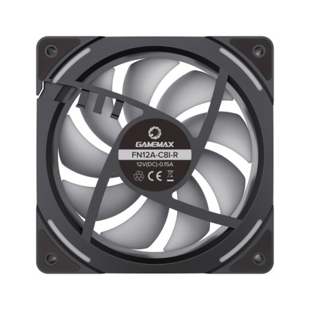 Вентилятор GameMax FN12A-C8I-R (FN12A-C8I-R) черный