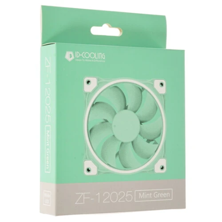Вентилятор ID-COOLING Pastel Series (IDC ZF-12025-Mint Green) белый