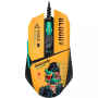 Мышь проводная A4Tech Bloody W63 Max Renegade (W63 Max Renegade Yellow Sunset) жёлтый