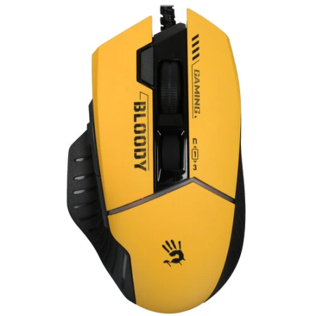 Мышь проводная A4Tech Bloody W95 Max Sports (W95-Max Sports Lime) жёлтый