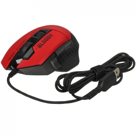 Мышь проводная A4Tech Bloody W95 Max Sports (W95-Max Sports Red) красный