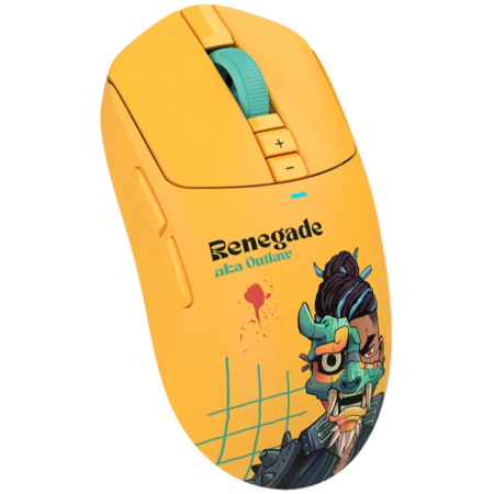 Мышь беспроводная/проводная A4Tech Bloody R72 Ultra Duo Renegade (R72 Ultra Duo Renegade Yellow) жёлтый