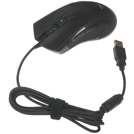 Мышь проводная Patriot Viper V550 (PV550OUXK) чёрный