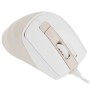 Мышь проводная A4Tech Fstyler FM45S Air (FM45S Air Cream Beige) бежевый