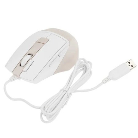 Мышь проводная A4Tech Fstyler FM45S Air (FM45S Air Cream Beige) бежевый