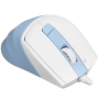 Мышь проводная A4Tech Fstyler FM45S Air (FM45S Air Icy Blue) голубой