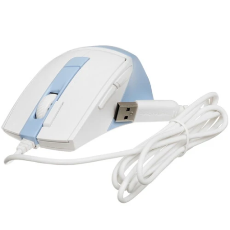 Мышь проводная A4Tech Fstyler FM45S Air (FM45S Air Icy Blue) голубой