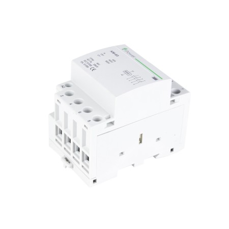 Контактор модульный iPower КМ-63 4Р 63А Белый