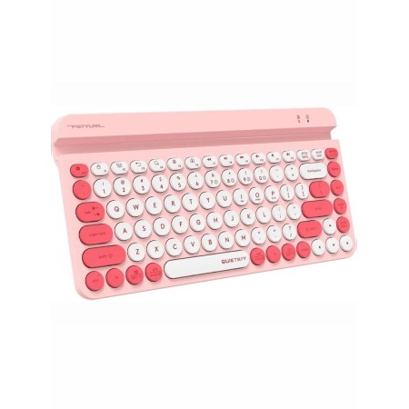 Клавиатура беспроводная A4Tech Fstyler FBK30 (FBK30-Raspberry) розовый