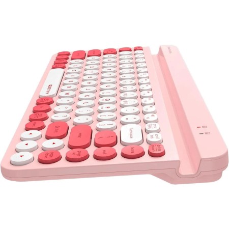 Клавиатура беспроводная A4Tech Fstyler FBK30 (FBK30-Raspberry) розовый